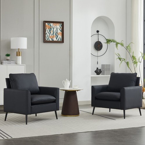 2pcs mid century modern - modern, faux