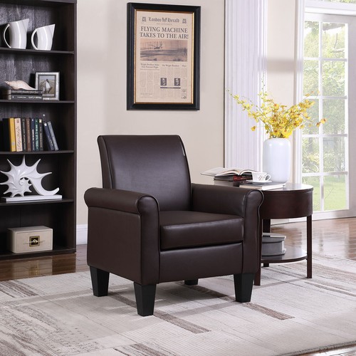 Modern faux leather accent - modern,